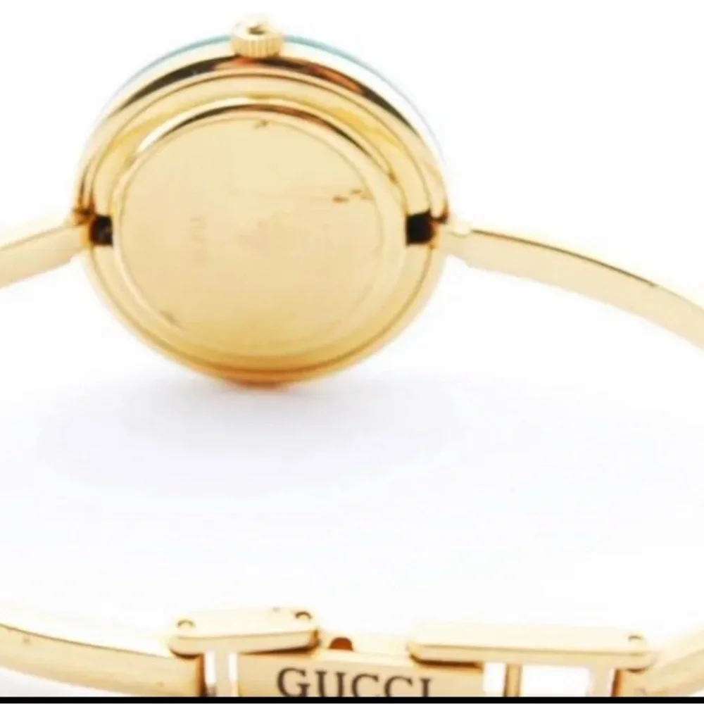 GUCCI 14k Gold Lated Rare Vintage WATCH ⌚️ SO FUN AND COLORFUL.